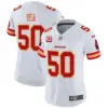 Womens Tampa Bay Buccaneers Throwback Vapor Limited Jersey V3 Vita Vea Jersey White