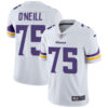 Nike Minnesota Vikings #75 Brian O’Neill White Men’s Stitched NFL Vapor Untouchable Limited Jersey