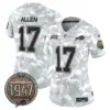 Womens Buffalo Bills 2024 Salute To Service Establishment Year Patch Vapor Limited Jersey Josh Allen Jersey Air Force