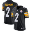 Nike Pittsburgh Steelers #2 Mason Rudolph Black Team Color Men’s Stitched NFL Vapor Untouchable Limited Jersey