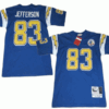 San Diego Chargers #83 John Jefferson Navy Blue Throwback Jersey