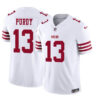 Men’s San Francisco 49ers #13 Brock Purdy White 2023 F.U.S.E. Vapor Untouchable Limited Stitched Football Jersey