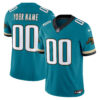 Jacksonville Jaguars Throwback Vapor Limited Custom Jersey – All Stitched Men Teal Jersey