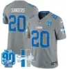 Mens Detroit Lions 1946 Throwback Vapor Limited Jersey Barry Sanders Jersey Gray