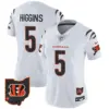 Womens Cincinnati Bengals 2024 Vapor Limited Jersey Tee Higgins Jersey White