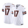 Men’s Chicago Bears #17 Tyson Bagent White 2023 F.U.S.E. Vapor Untouchable Limited Football Stitched Jersey