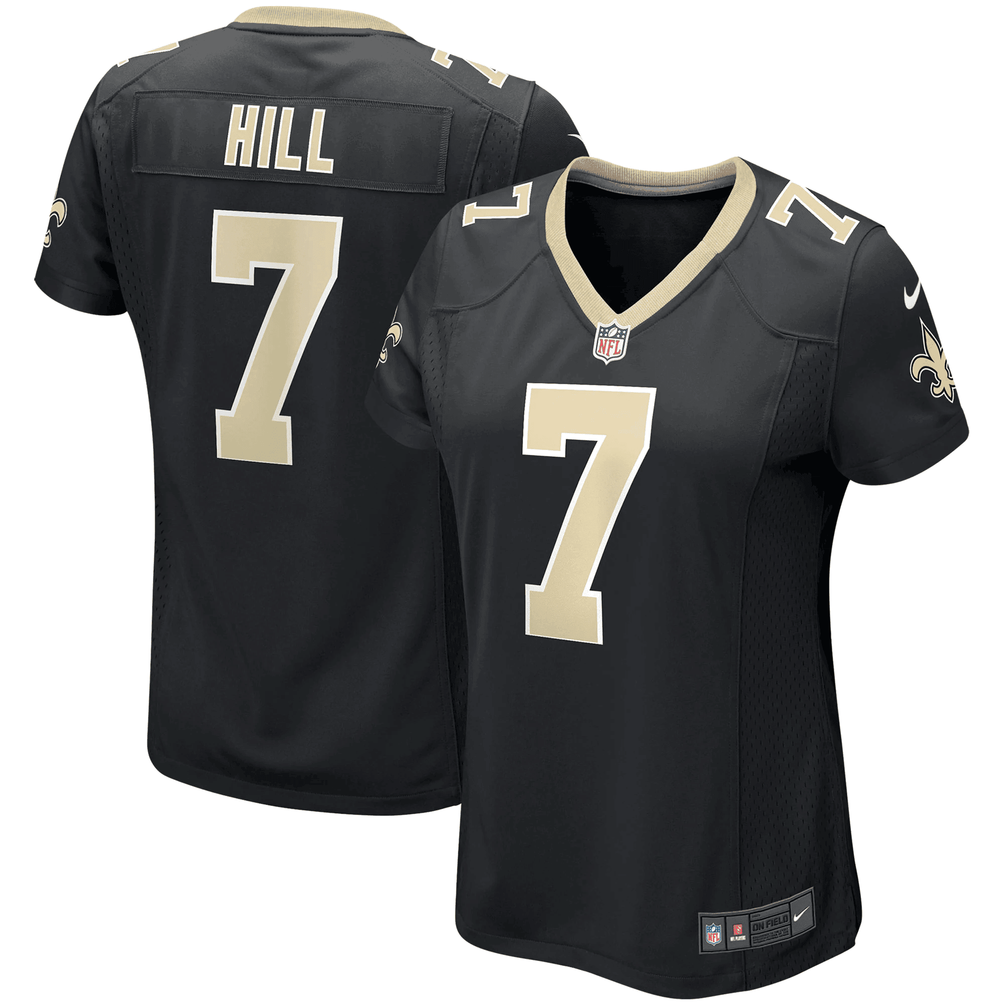 Taysom Hill New Orleans Saints Women’s Game Player Jersey – Black Jersey