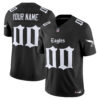 Philadelphia Eagles ‘Gothic Philly Edition’ Vapor Limited Custom Jersey – All Stitched Men Black Jersey