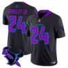 Men’s Houston Texans 2025 DJ Screw Vapor Limited Jersey – All Stitched Navy Derek Stingley Jr. Jersey