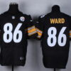 Nike Pittsburgh Steelers #86 Hines Ward Black Elite Jersey