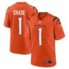 Jamarr Chase Cincinnati Bengals Nike Game Jersey Orange