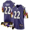 Mens Baltimore Ravens Maryland Flag Game Jersey Derrick Henry Jersey Purple