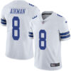 Nike Dallas Cowboys #8 Troy Aikman White Men’s Stitched NFL Vapor Untouchable Limited Jersey