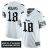 Men’s Chicago Bears ‘Gothic Monsters Edition’ Vapor Limited Jersey – All Stitched White Caleb Williams – 18 Jersey