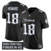Men’s Pittsburgh Steelers ‘Gothic Steel City Edition’ Vapor Limited Jersey – All Stitched Black Will Howard Jersey