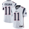 Nike New England Patriots #11 Julian Edelman White Men’s Stitched NFL Vapor Untouchable Limited Jersey