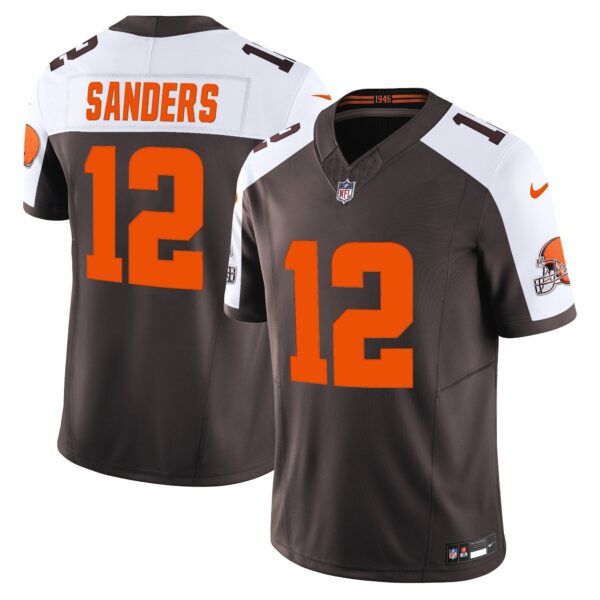 Cleveland Browns ‘Alpha Dawg Edition’ Vapor Limited Jersey – All Stitched – Brown Alternate – Shedeur Sanders Jersey