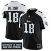 Chicago Bears ‘Gothic Monsters Edition’ Vapor Limited Jersey – All Stitched – Black Alternate – Caleb Williams – 18 Jersey