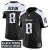 Baltimore Ravens ‘Gothic Nevermore Edition’ Vapor Limited Jersey – All Stitched – Alternate – Lamar Jackson Jersey