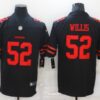 Men’s San Francisco 49ers #52 Patrick Willis Black 2017 Vapor Untouchable Stitched NFL Nike Limited Jersey