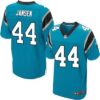 Men’s Carolina Panthers #44 J. J. Jansen Light Blue Alternate NFL Nike Elite Jersey