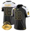 Mens Chicago Bears Throwback Gold Vapor Limited Jersey Caleb Williams Jersey Alternate