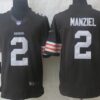 Nike Cleveland Browns #2 Johnny Manziel Brown Limited Jersey