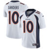 Nike Denver Broncos #10 Emmanuel Sanders White Men’s Stitched NFL Vapor Untouchable Limited Jersey