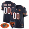 Chicago Bears Honor Virginia Halas McCaskey Custom Jersey – All Stitched – Navy Jersey