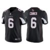 Men’s Arizona Cardinals #6 James Conner Vapor Limited Black Jersey