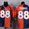 Nike Denver Broncos #88 Demaryius Thomas Blue/Orange Two Tone Elite Jersey