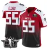 Mens Outkast X Atlanta Falcons 2024 Vapor Limited Jersey V2 Kaden Elliss Jersey Red Alternate