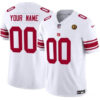New York Giants Active Player Custom White 2023 FUSE With John Madden Jersey