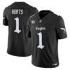 Philadelphia Eagles ‘Gothic Philly Edition’ Vapor Limited Jersey – All Stitched – Black – Jalen Hurts Jersey