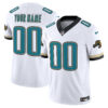 Jacksonville Jaguars Throwback Vapor Limited Custom Jersey – All Stitched Men White Jersey
