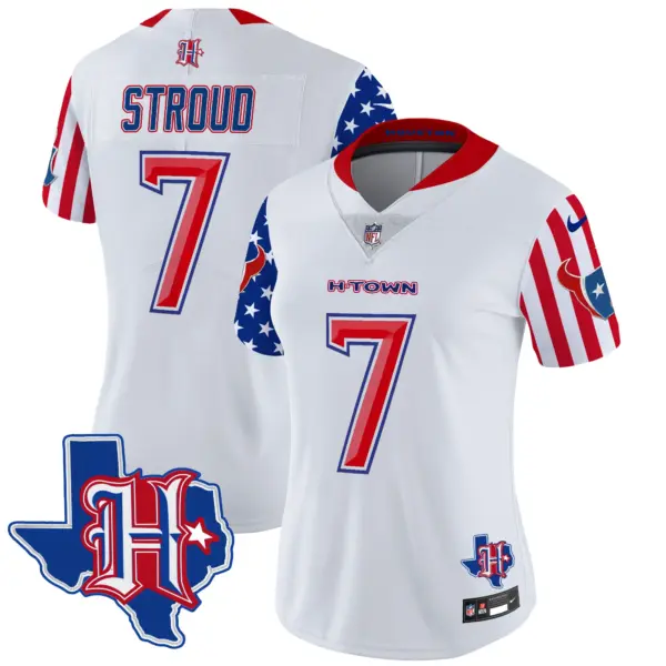Womens Houston Texans American Style Vapor Limited Jersey CJ Stroud Jersey White