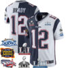 Tom Brady New England Patriots Jersey – 6x SB Champions Patch Men Split Jersey