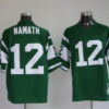 New York Jets #12 Joe Namath Green Throwback Jersey