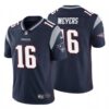 Men’s New England Patriots #16 Jakobi Meyers Vapor Untouchable Limited Navy Jersey
