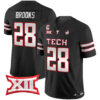 Men’s Texas Tech Red Raiders 2024 Patrick Mahomes Symbol Vapor Limited Jersey – All Stitched – Black – Tahj Brooks