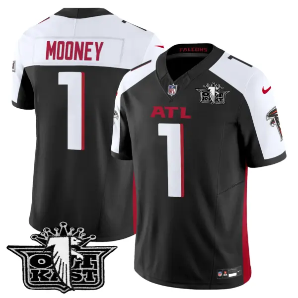 Mens Outkast X Atlanta Falcons 2024 Vapor Limited Jersey V2 Darnell Mooney Jersey Black Alternate