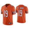 Men’s Chicago Bears #19 Equanimeous St. Brown Orange Vapor untouchable Limited Stitched Jersey
