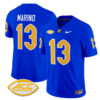 Men’s Pittsburgh Panthers 2024 Vapor Limited Jersey – All Stitched – Royal – Dan Marino