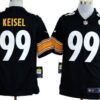 Nike Pittsburgh Steelers #99 Brett Keisel Black Game Jersey