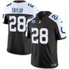 Men’s Colts Vapor Limited Jersey – All Stitched – Black Alternate – Jonathan Taylor