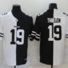 Men’s Minnesota Vikings #19 Adam Thielen White Black Peaceful Coexisting 2020 Vapor Untouchable Stitched NFL Nike Limited Jersey