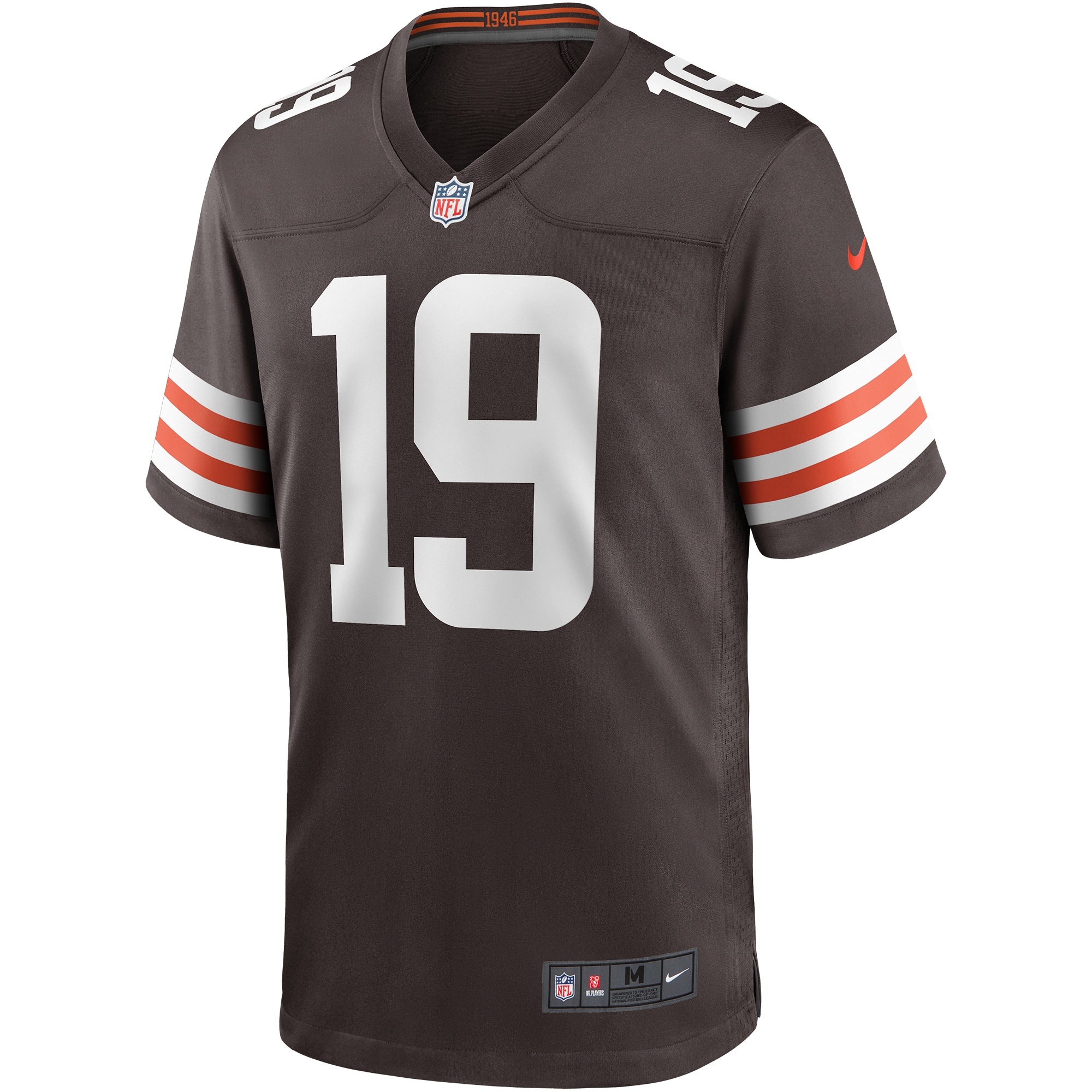 Bernie Kosar Cleveland Browns Nike Game Retired Player Jersey Brown - Image 2