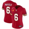 Womens Tampa Bay Buccaneers Throwback Vapor Limited Jersey V3 Baker Mayfield Jersey Red