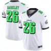 Mens Philadelphia Eagles 2024 Practice Vapor Limited Jersey Saquon Barkley Jersey White