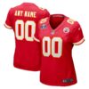 Kansas City Chiefs Nike Super Bowl LVIII Patch Custom Game Jersey – Red